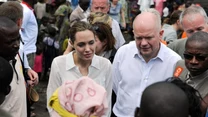 Angelina Jolie w Afryce /fot. AFP/Foreign Office/Iggy Roberts