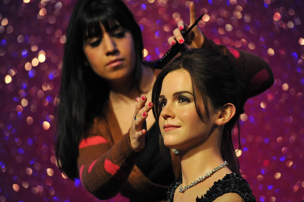 Woskowa Emma Watson w Muzeum Figur Woskowych Madame Tussaud Woskowa Emma Watson w Muzeum Figur Woskowych Madame Tussaud