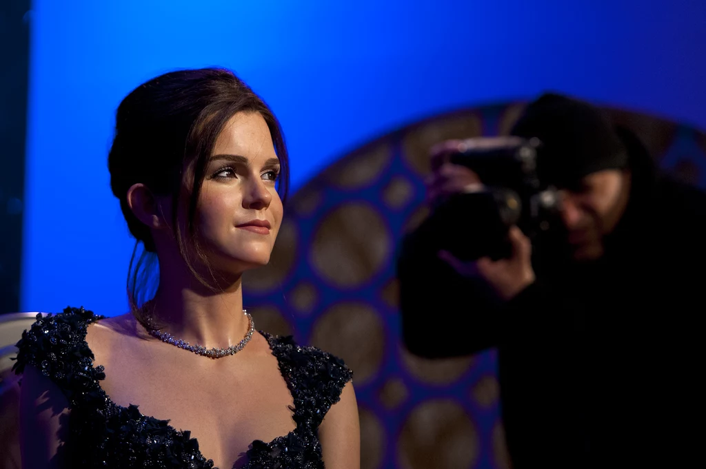Woskowa Emma Watson w Muzeum Figur Woskowych Madame Tussaud Woskowa Emma Watson w Muzeum Figur Woskowych Madame Tussaud
