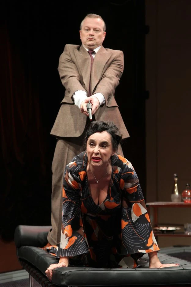 Anna Korcz w spektaklu "Hiszpańska mucha" Anna Korcz w spektaklu "Hiszpańska mucha"