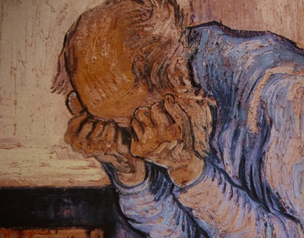 W twórczości Van Gogha wielu badaczy dopatrywało się znamion schizofrenii. Na ilustracji "Starzec w rozpaczy" W twórczości Van Gogha wielu badaczy dopatrywało się znamion schizofrenii. Na ilustracji "Starzec w rozpaczy"