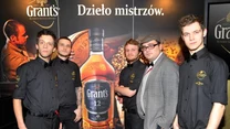 Mateusz Zabiegaj, ambasador whisky Grant’s wraz z barmanami dbali o nastrój gości bankietu