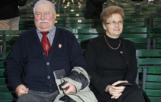 Lech i Danurta Wałęsowie