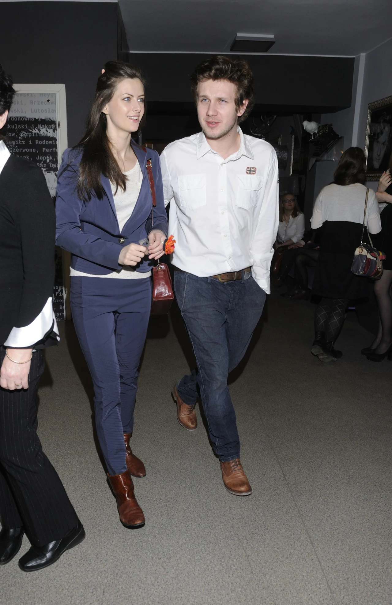 Antek Królikowski z Laurą Antek Królikowski z Laurą