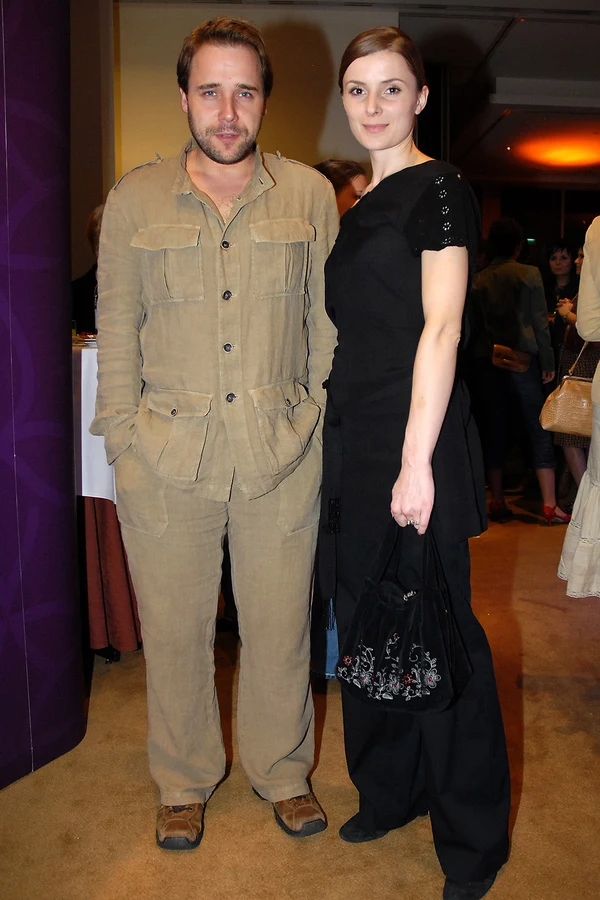 Łukasz Nowicki i Halina Mlynkova