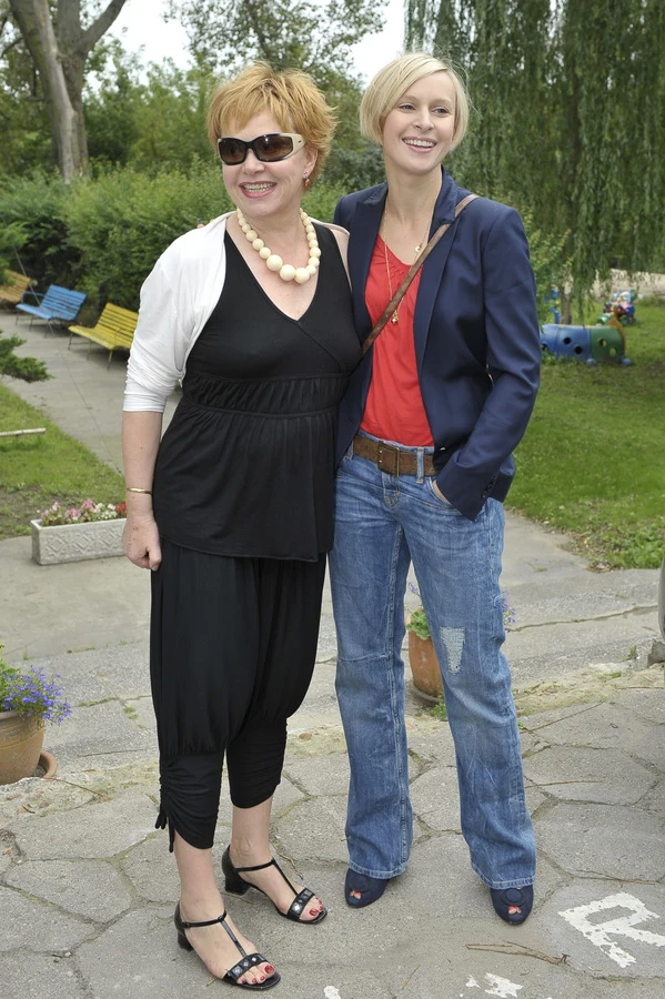 Joanna Żółkowska z córką Pauliną Holtz Joanna Żółkowska z córką Pauliną Holtz