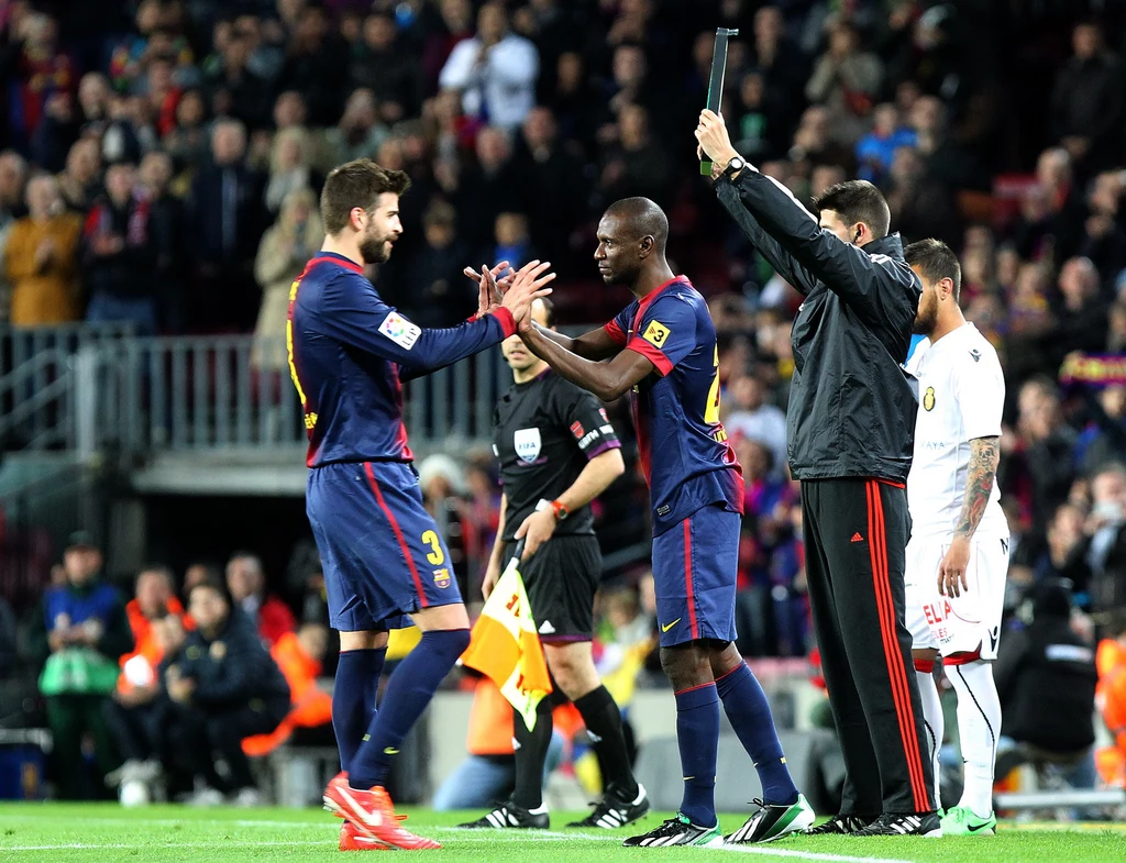 Eric Abidal wrócił do gry w Primera Division Eric Abidal wrócił do gry w Primera Division