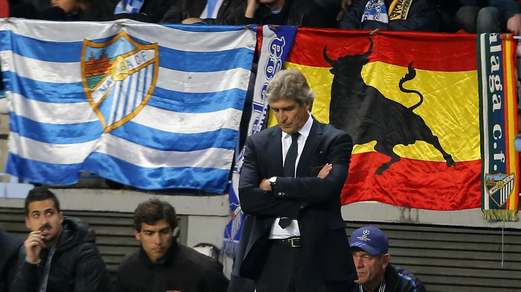Trener Malagi Manuel Pellegrini