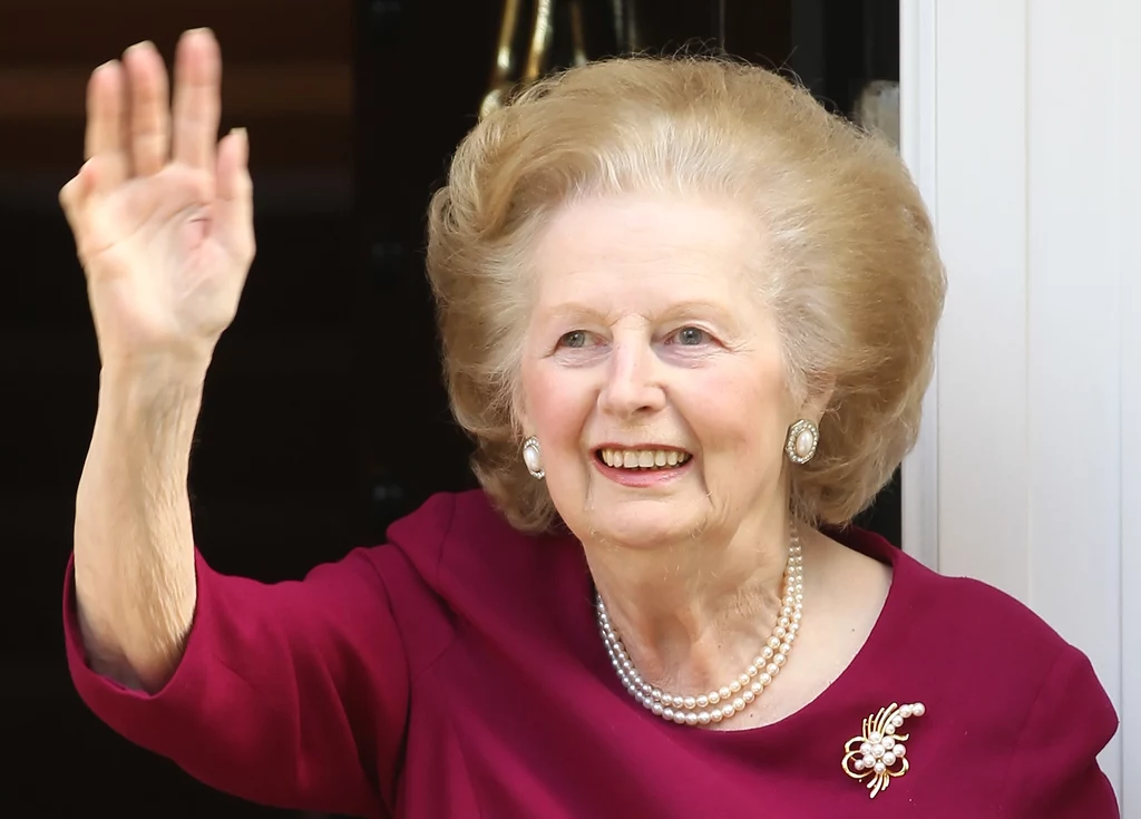 Margaret Thatcher w 2010 roku