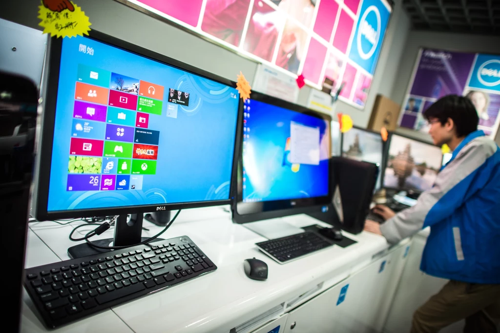 Zdaniem IDC odpowiedzialność za spadek sprzedaży komputerów PC ponosi Windows 8 