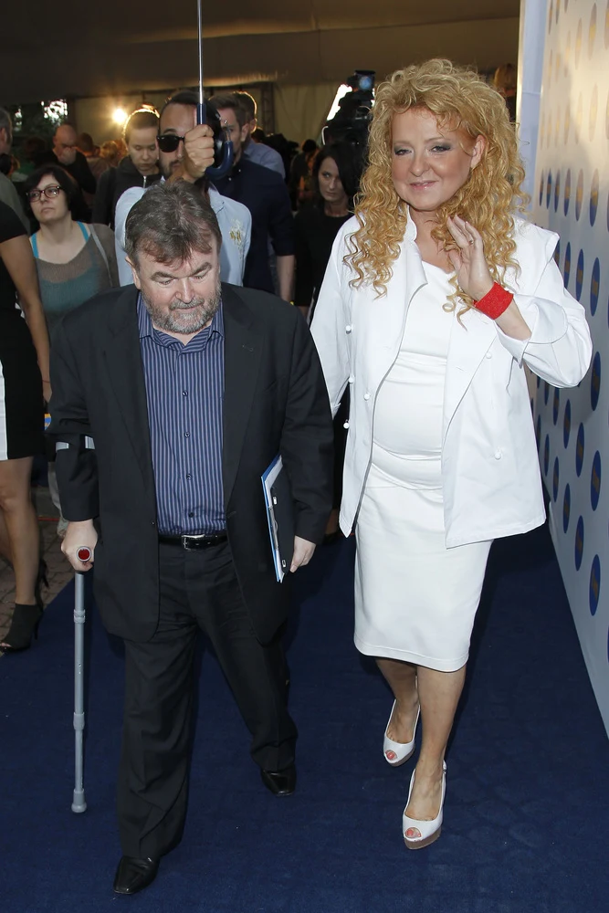 Edward Miszczak, Magda Gessler Edward Miszczak, Magda Gessler