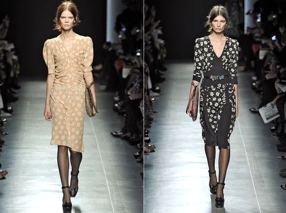 Sukienki z kolekcji wiosna-lato 2013 Bottega Veneta