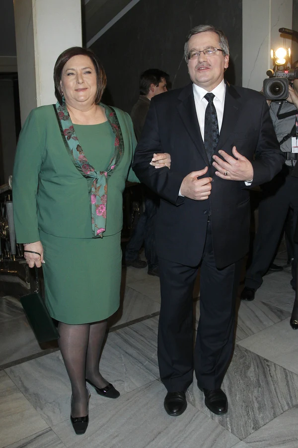 Anna i Bornislaw Komorowscy