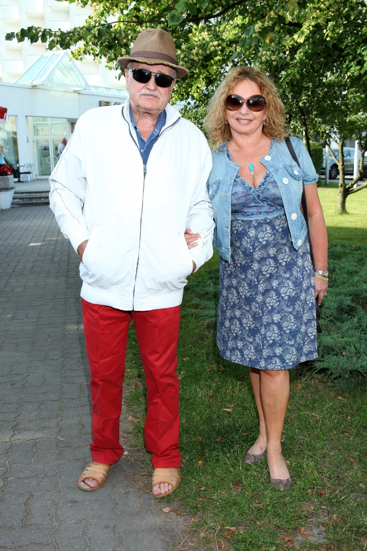 Jan Nowicki i Małgorzata Potocka Jan Nowicki i Małgorzata Potocka