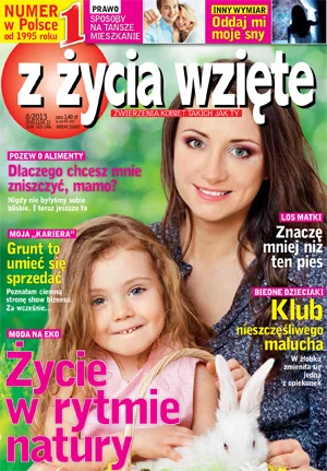 Okładka "Z życia wzięte" 03/2013