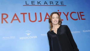 Aktorka Magdalena Różczka jest twarzą kampanii "Lekarze ratują życie" 
