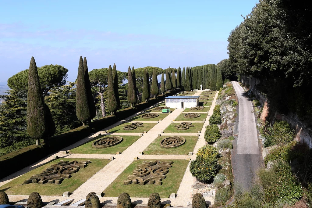 Ogrody pałacu Castel Gandolfo