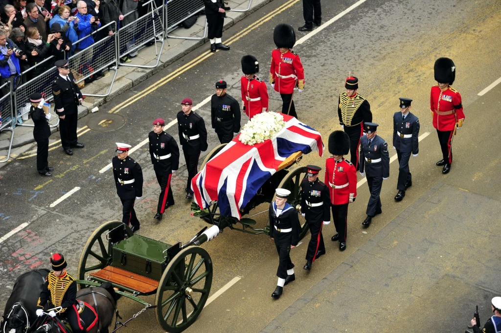 Pogrzeb Margeret Thatcher