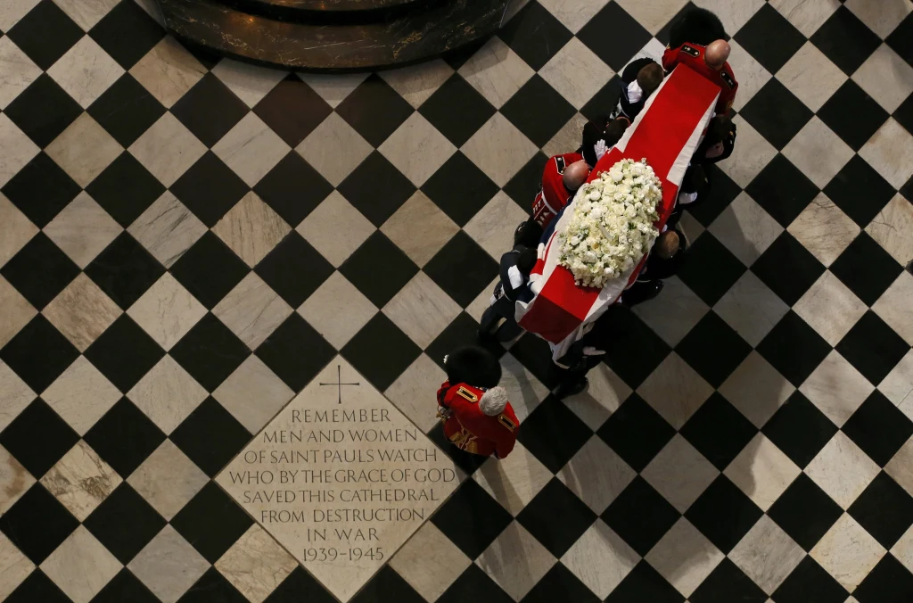 Pogrzeb Margeret Thatcher