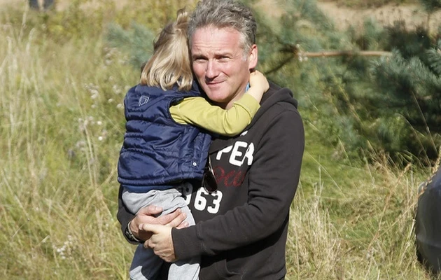 Jarosław Kret z synem Jarosław Kret z synem