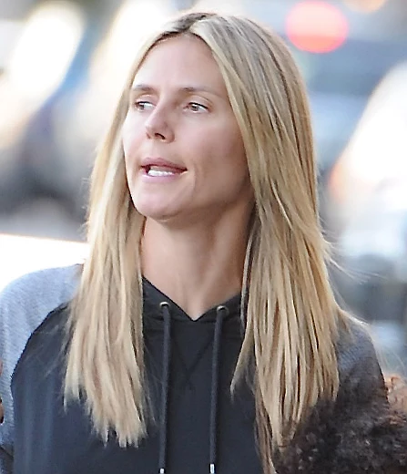 Heidi Klum bez makijażu Heidi Klum bez makijażu