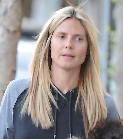 Heidi Klum bez makijażu Heidi Klum bez makijażu