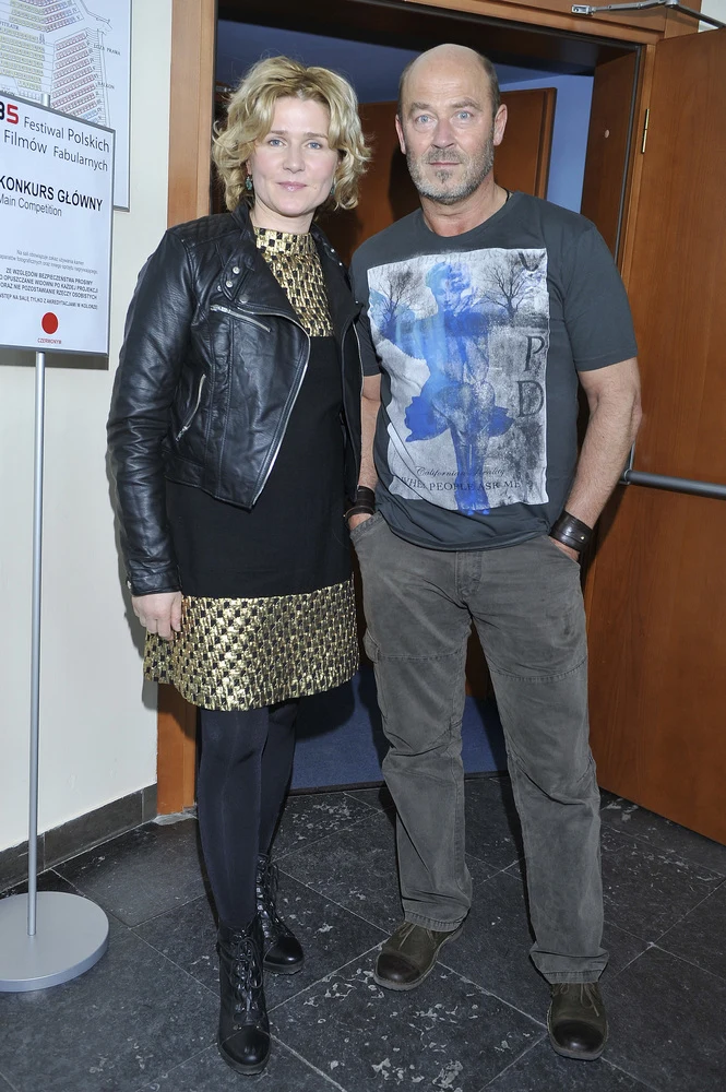 Grażyna Błęcka-Kolska z mężem Jakubem