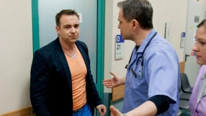 Radek Liszewski w serialu "Szpital".  