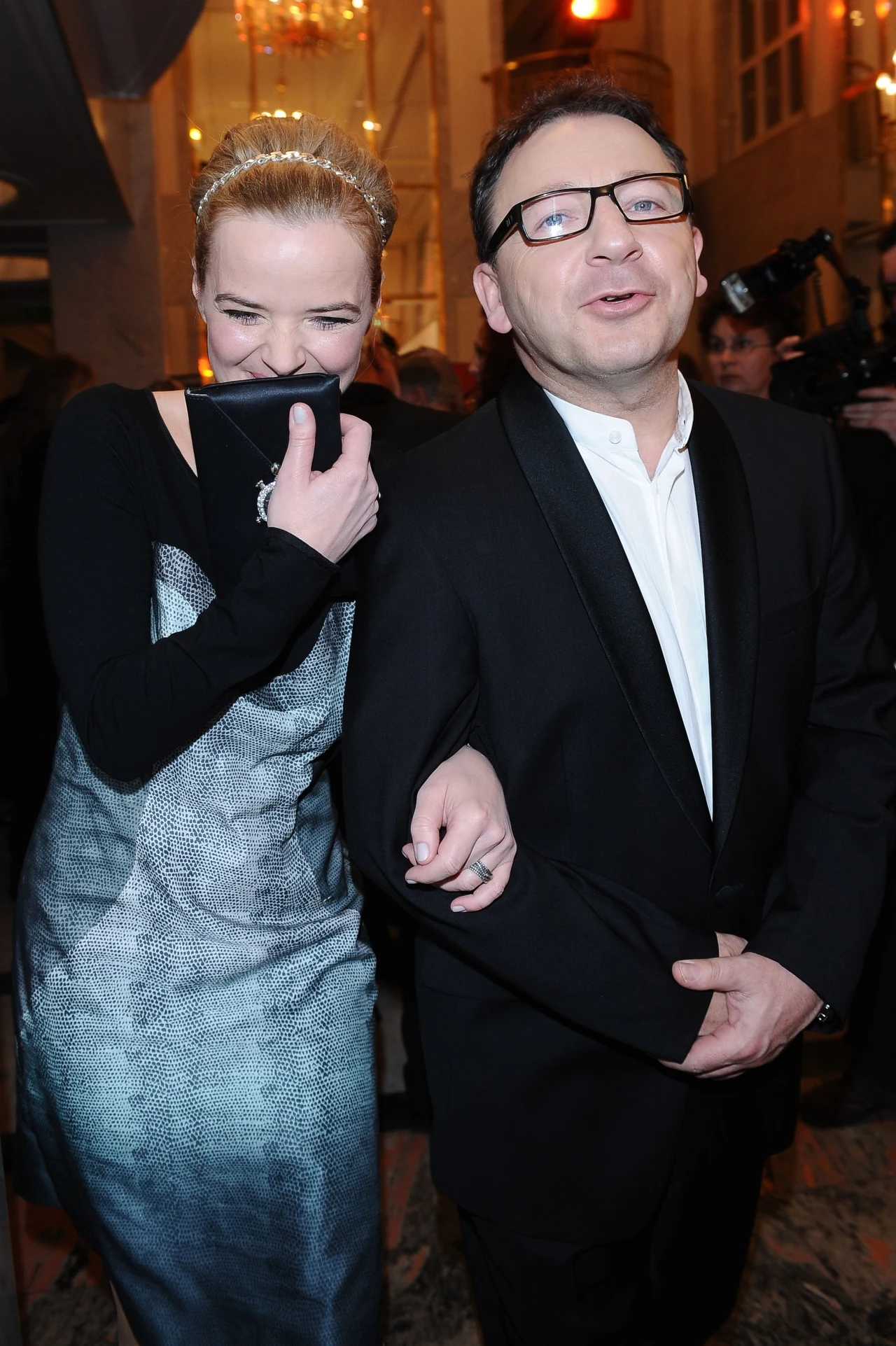 Monika Richardson i Zbigniew Zamachowski Monika Richardson i Zbigniew Zamachowski