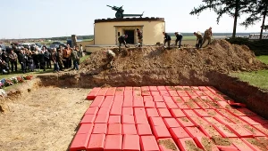 Na cmentarzu w Cybince pochowano szczątki czerwonoarmistów