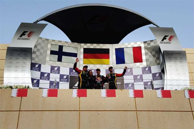 Podium w Bahrajnie wyglądało jak przed rokiem