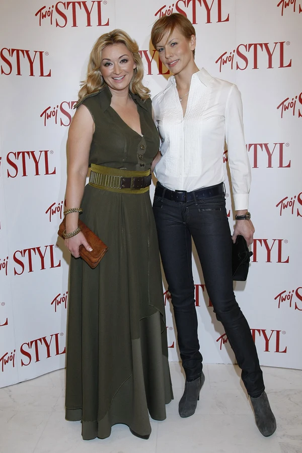 Martyna Wojciechowska z przyjaciółką Anitą Werner Martyna Wojciechowska z przyjaciółką Anitą Werner