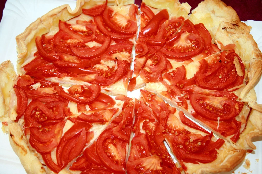 Tarta z pomidorami Tarta z pomidorami