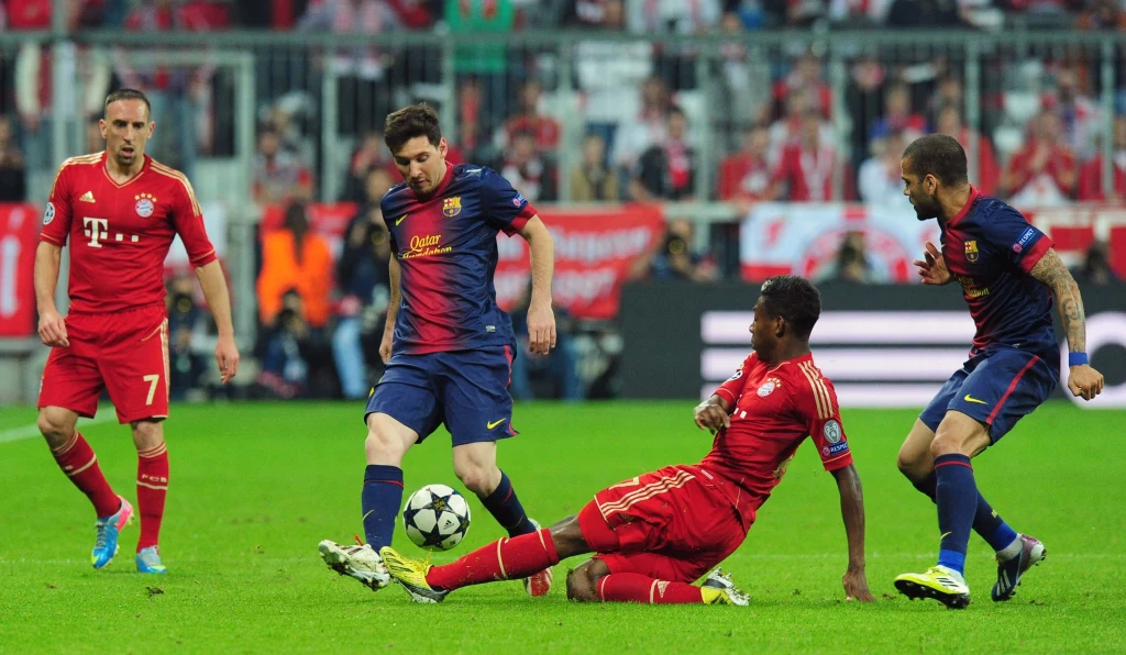 Kibice na Allianz Arenie w Monachium byli świadkami wspaniałego widowiska Kibice na Allianz Arenie w Monachium byli świadkami wspaniałego widowiska