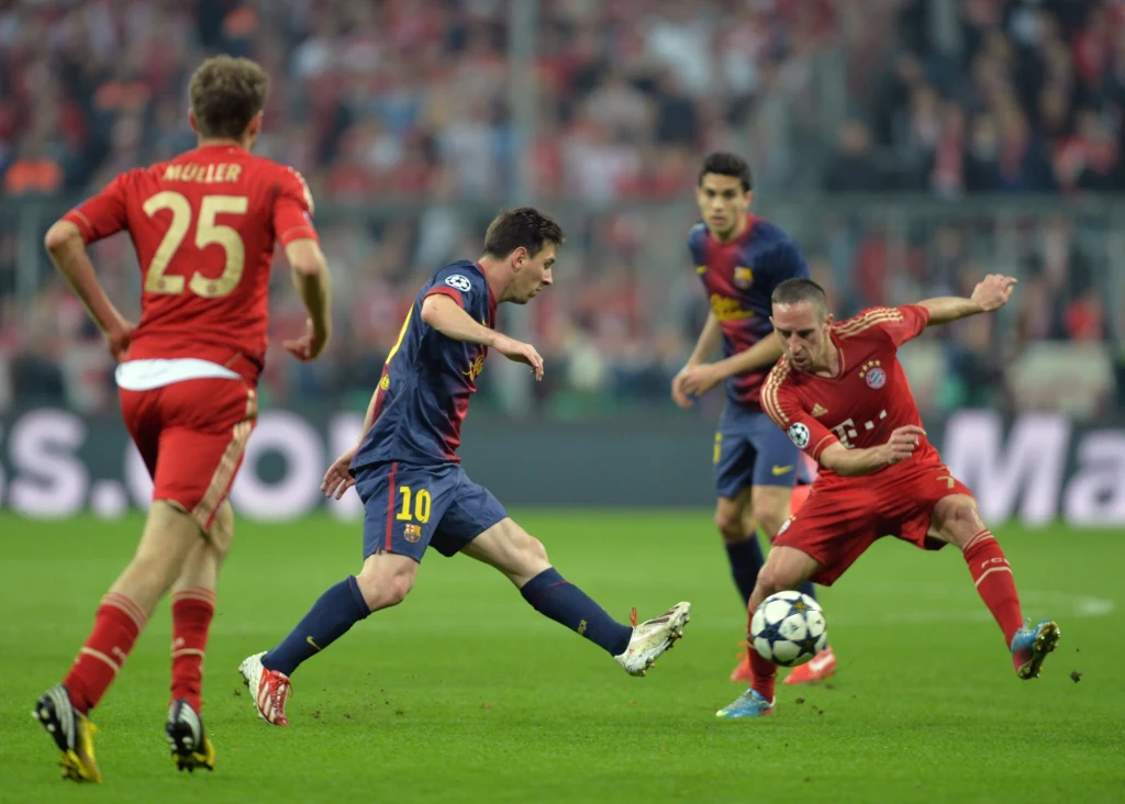 Kibice na Allianz Arenie w Monachium byli świadkami wspaniałego widowiska Kibice na Allianz Arenie w Monachium byli świadkami wspaniałego widowiska