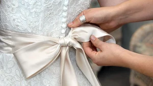 Pechowa suknia ślubna