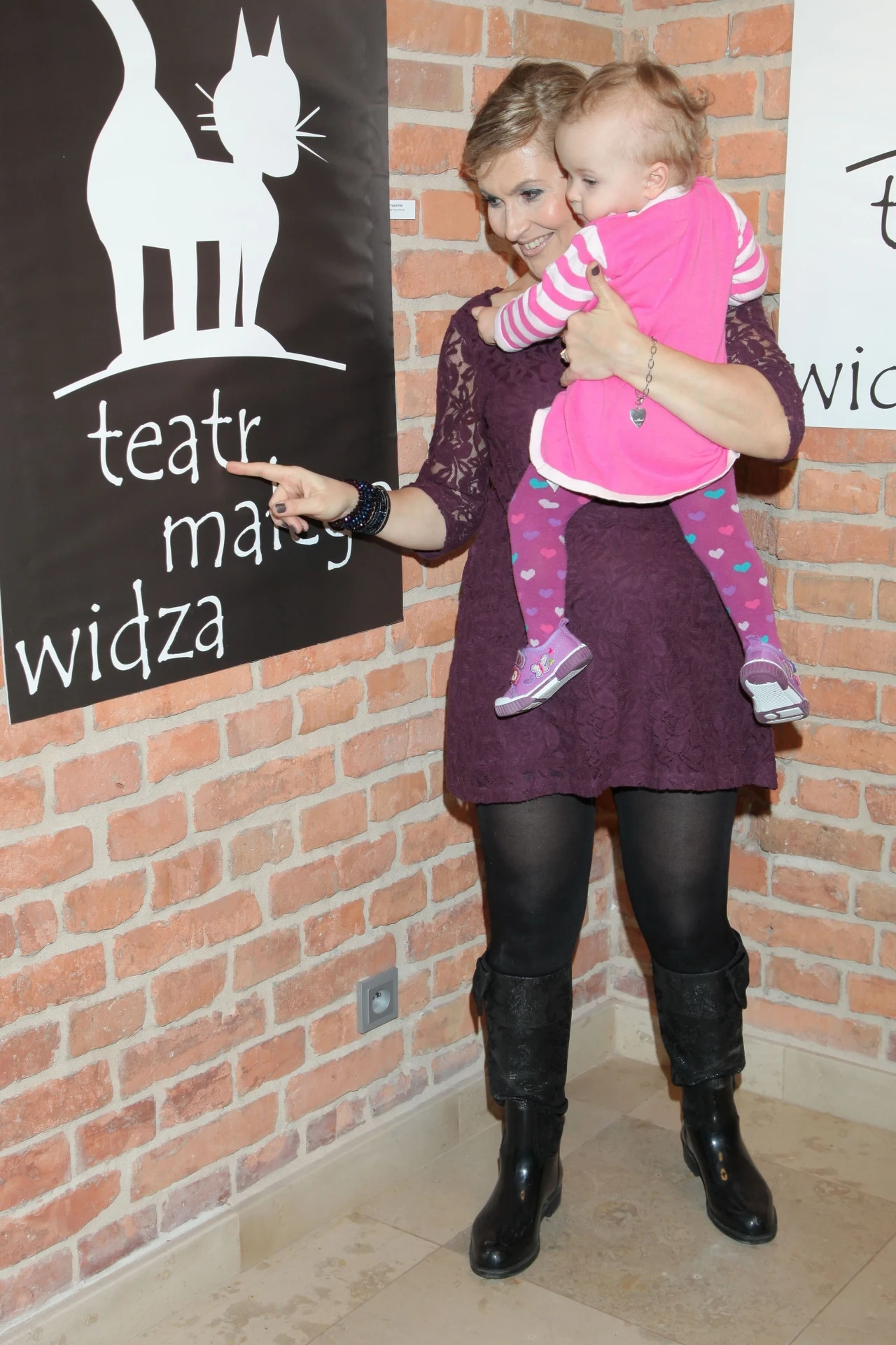 Kasia Skrzynecka z córką