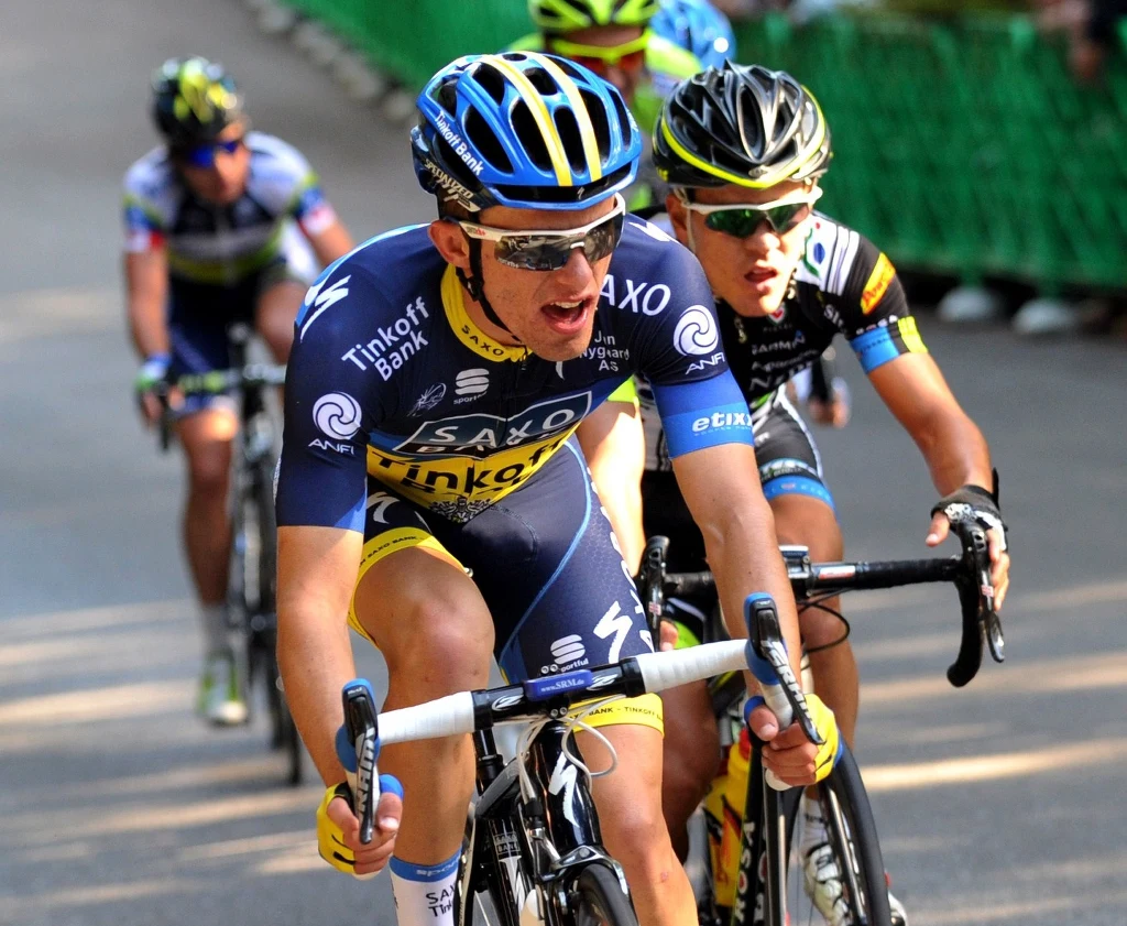 Rafał Majka (na pierwszym planie) Rafał Majka (na pierwszym planie)