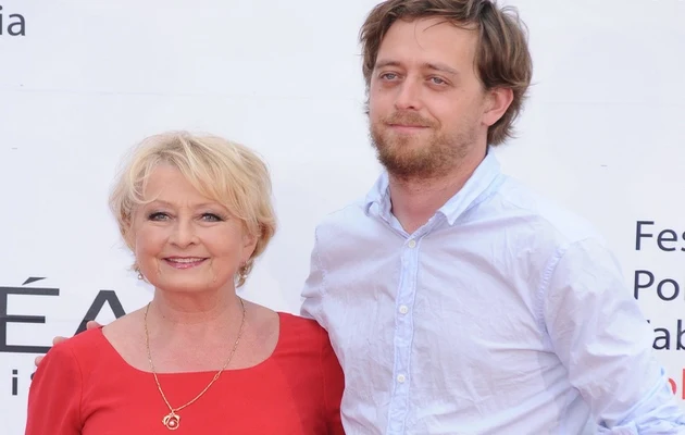 Magda Zawadzka z synem Janem Magda Zawadzka z synem Janem