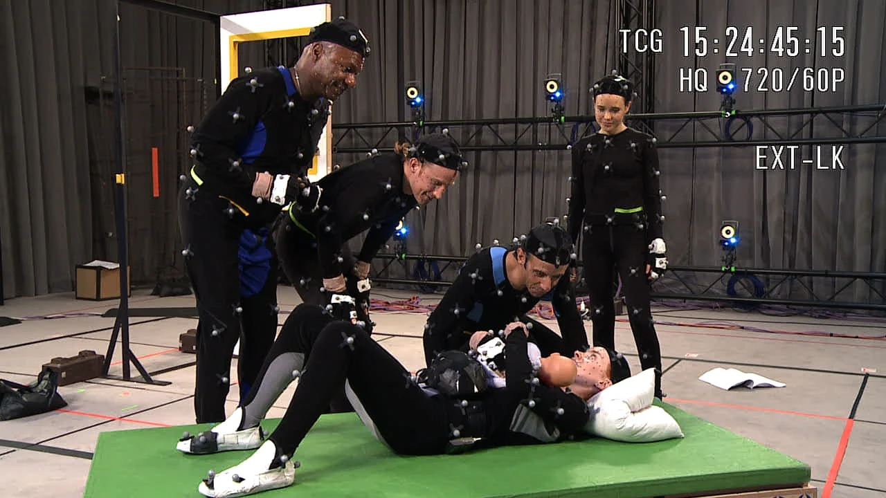 Fragment sesji motion-capture do gry Beyond: Dwie Dusze