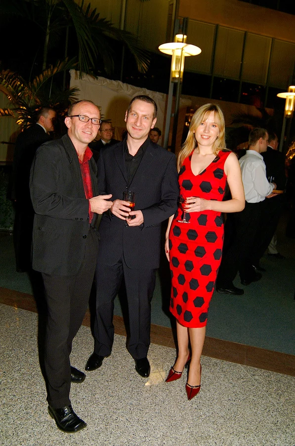 Artur Barciś, Wojtek z żoną Artur Barciś, Wojtek z żoną