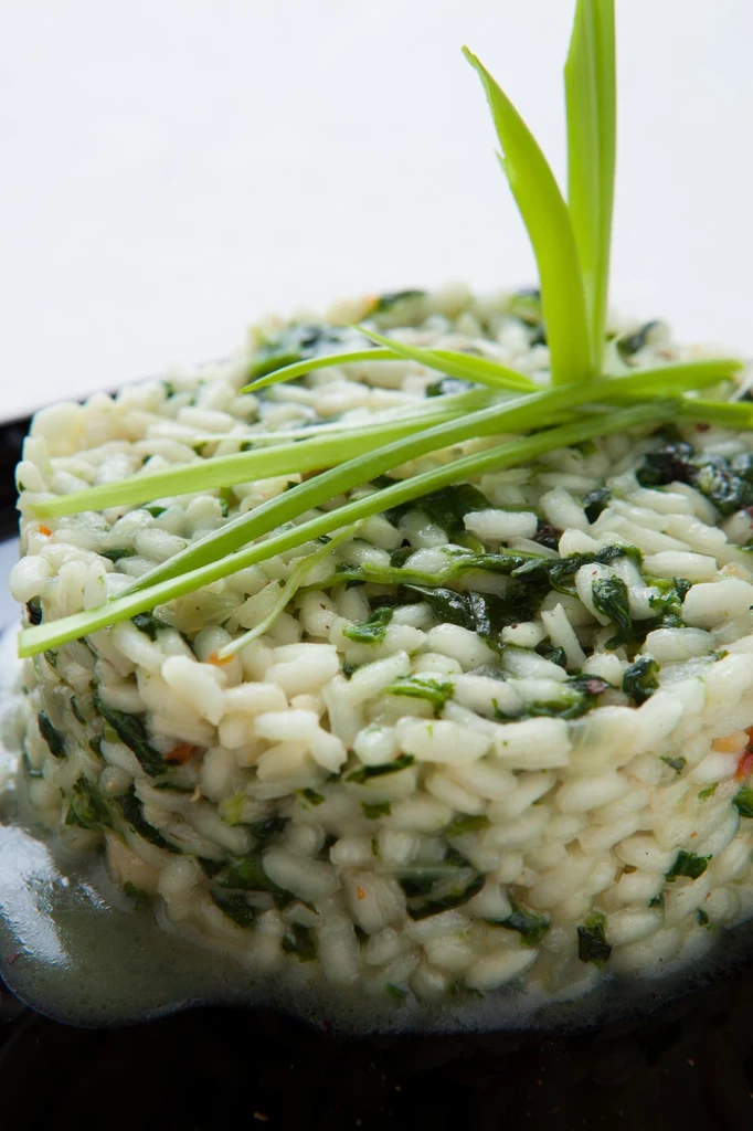 Risotto ze szpinakiem