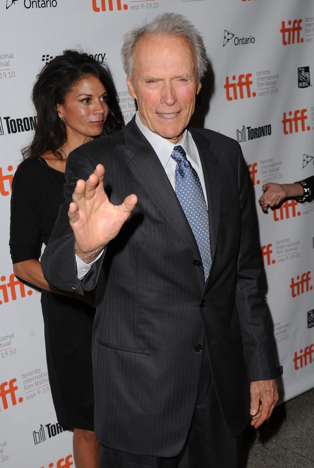 Clint Eastwood z żoną Diną Clint Eastwood z żoną Diną