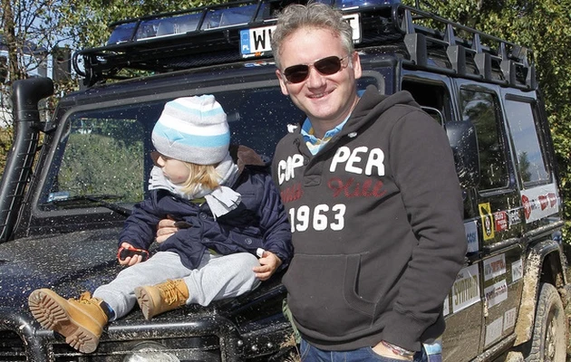 Kret z synkiem Kret z synkiem