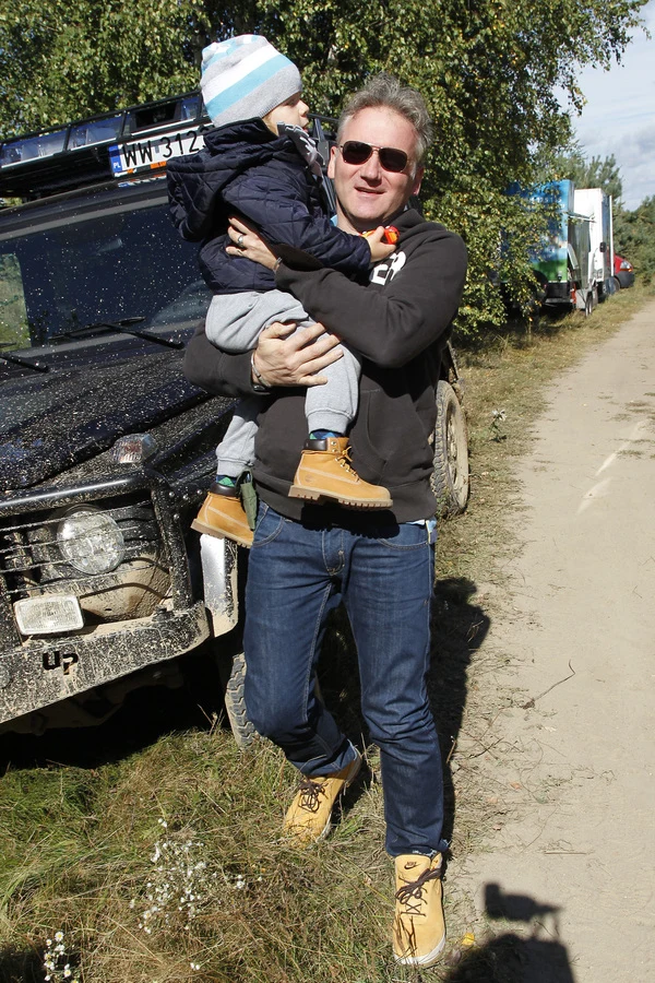 Jarosław z synkiem Jarosław z synkiem