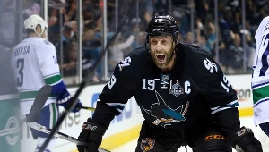 Joe Thornton z San Jose Sharks