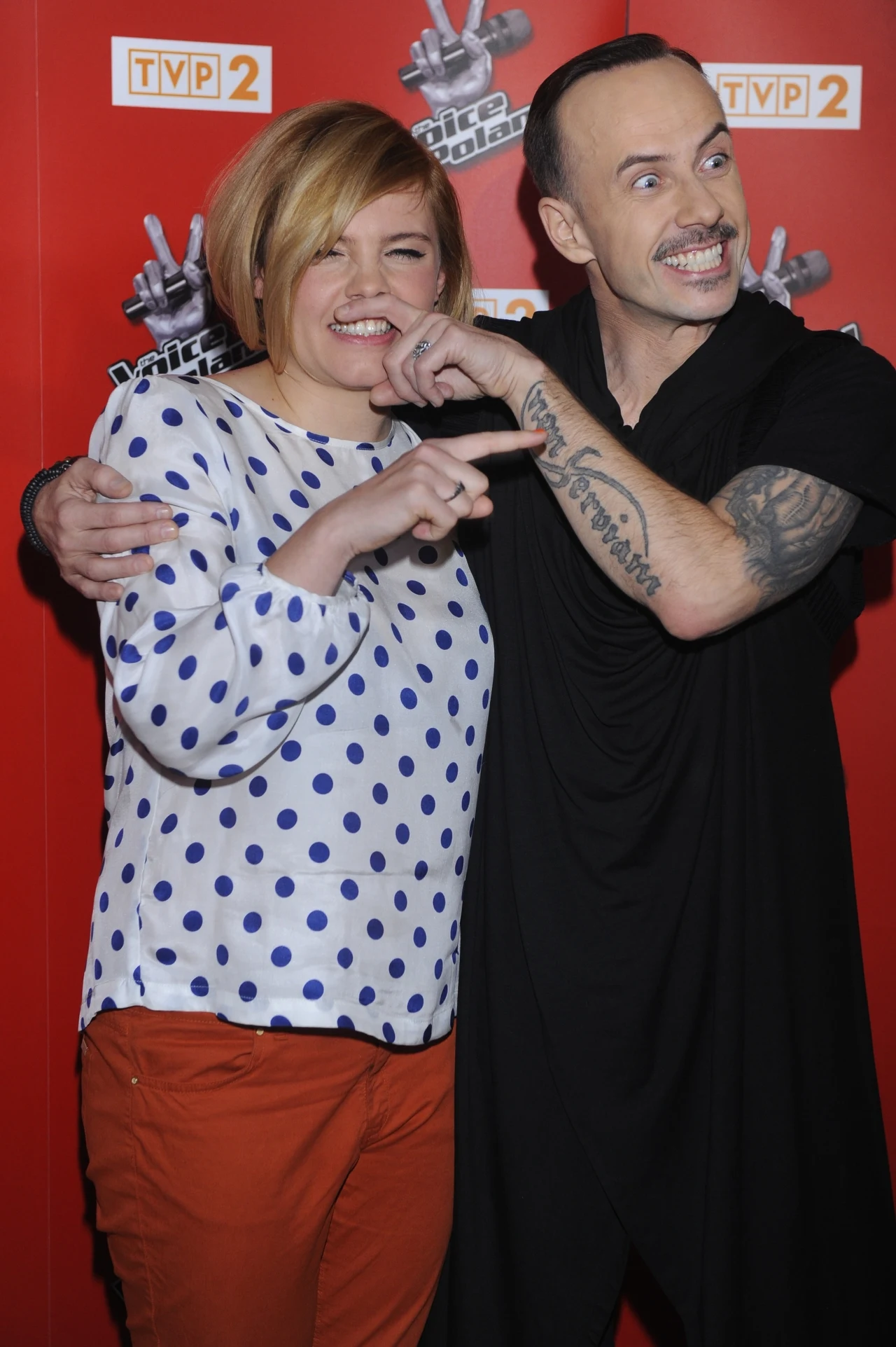 Nergal z Anią Dąbrowską Nergal z Anią Dąbrowską