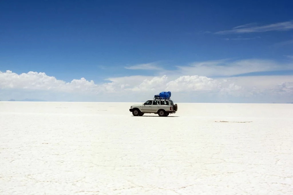 Solnisko w okolicach Uyuni jest największe i położone najwyżej na świecie