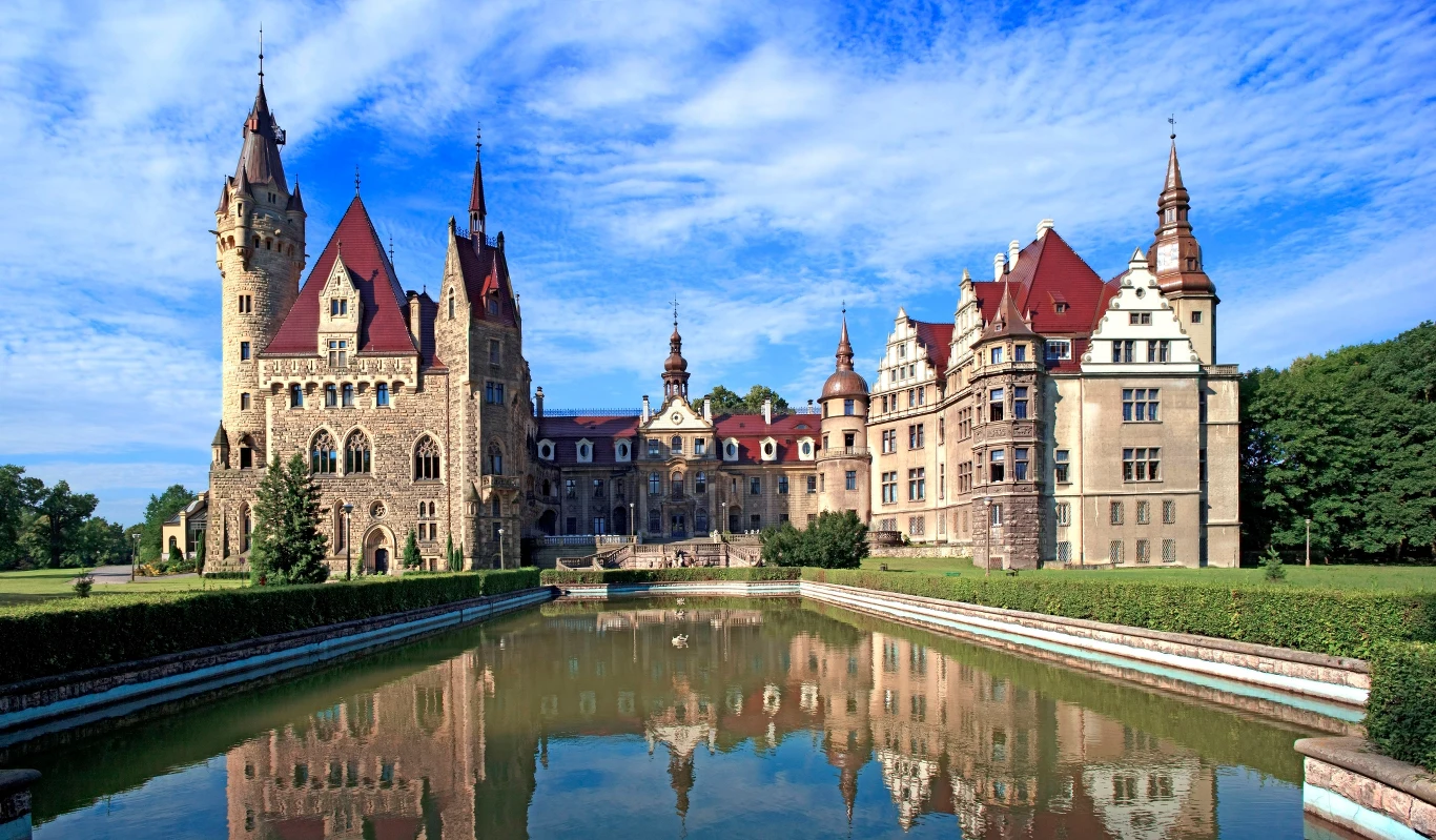 Zamek w Mosznej Zamek w Mosznej