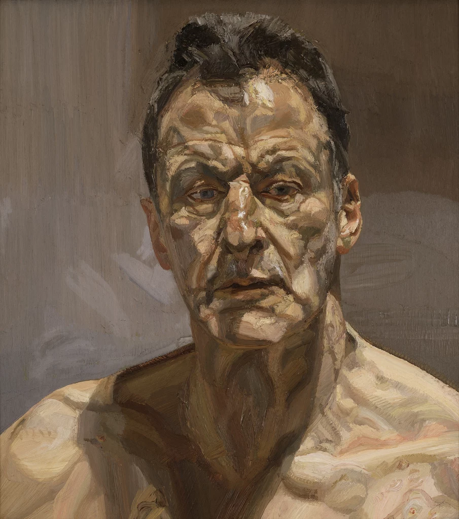 Lucian Freud, Reflection (Self-Portrait), 1985. fot. Private collection, England